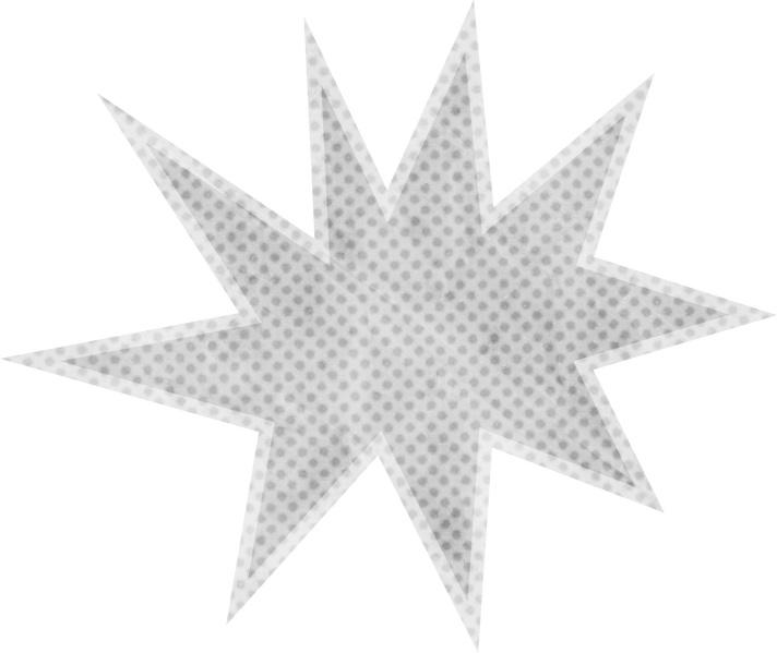 Retro Cutout Paper Star